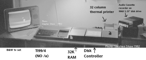 Home computer TI99/4