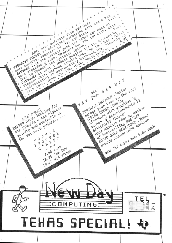 New Day Computing Advert 2 from TI*MES 13