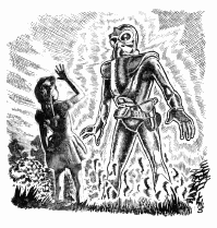 illustration from CO-EFFICIENCY ZERO by Francis G Rayer  Science Fantasy 11