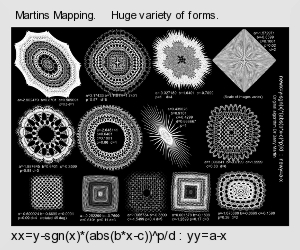 Attractors discovered by Barry Martin- variety of form
