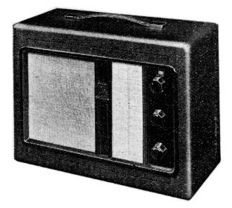 Gramophone Co HMV Model 1403 Portable radio