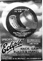 advert for 1935 Eclipse Saws