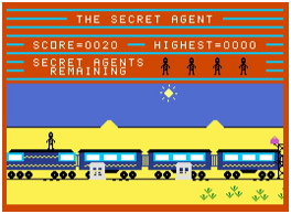 screen shot from game Secret Agent